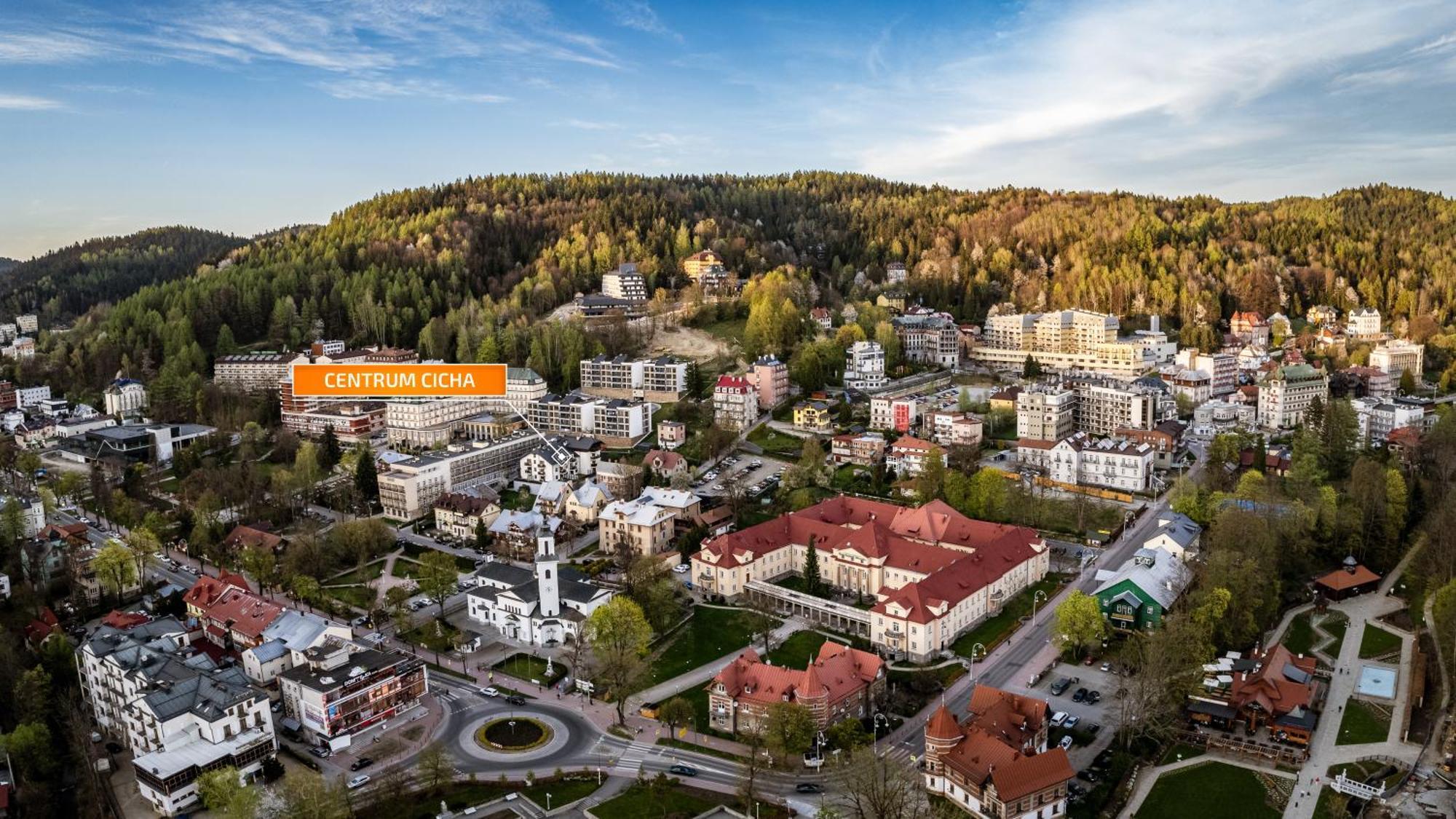 Apartamenty Sun & Snow Centrum Cicha Krynica-Zdrój Exteriör bild