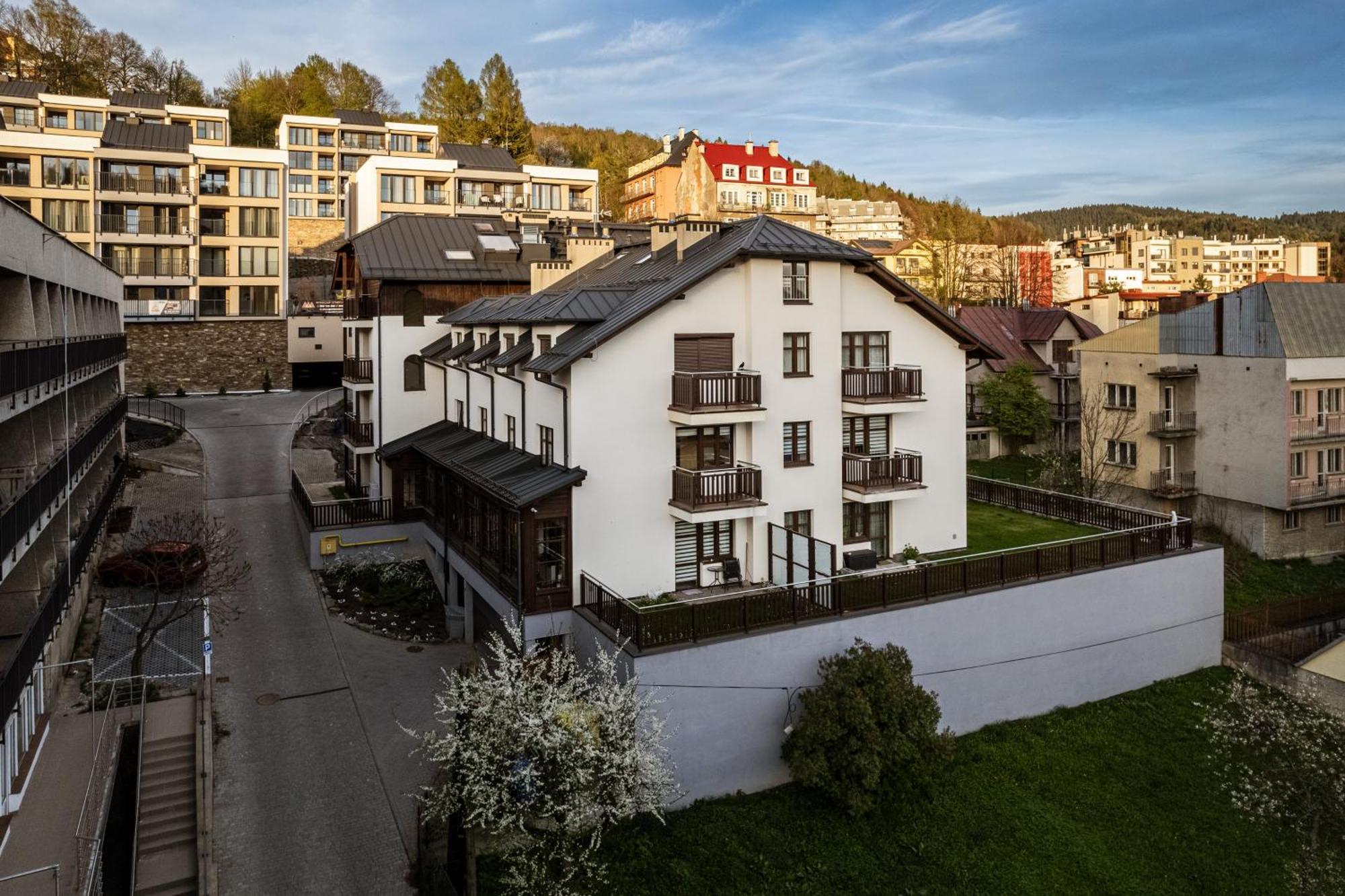 Apartamenty Sun & Snow Centrum Cicha Krynica-Zdrój Exteriör bild